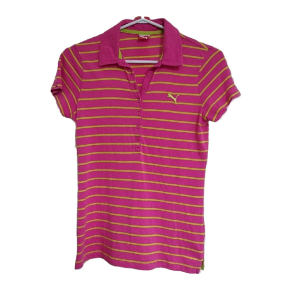 PUMA Sport Lifestyle Striped Polo Shirt
